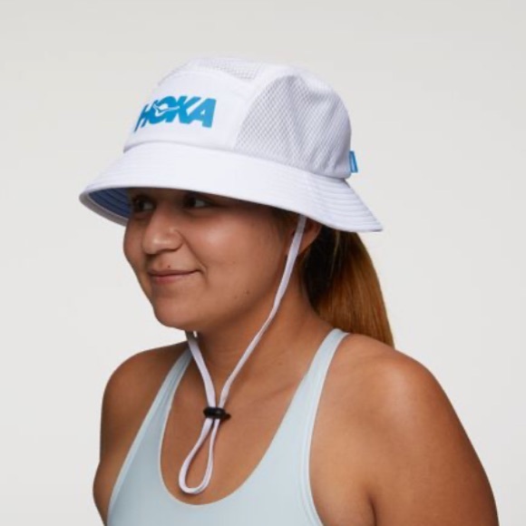 Hoka Accessories Hoka Adventure Cap Bucket Hat White Poshmark